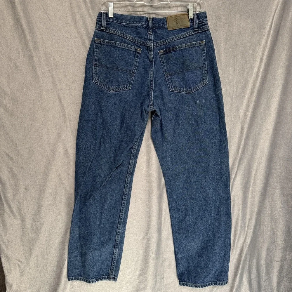 Riders By Lee Jeans Mens 32x30 Blue Denim‎ Relaxed Fit Straight Leg Zip Fly